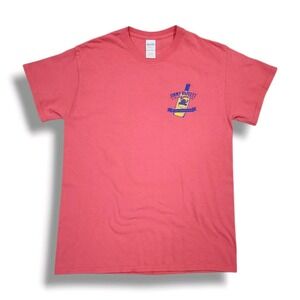 Jimmy Buffett & The Coral Reefer Band short sleeve Coral Color T-Shirt Men's M